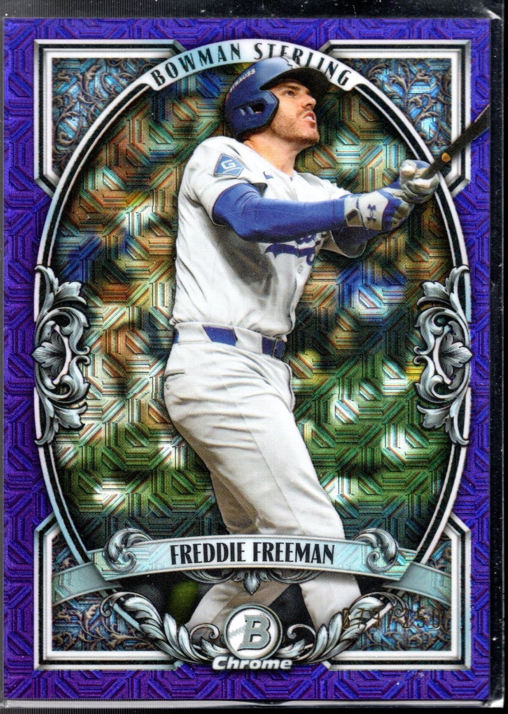 2026 Bowman Chrome Freddie Freeman Purple /250 Bowman Sterling #BST-2 Dodgers