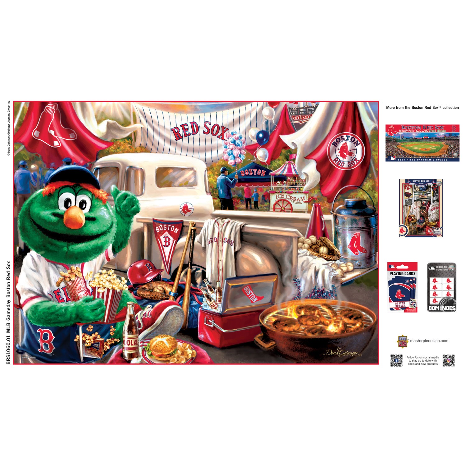 MasterPieces – Boston Red Sox – MLB Gameday 1000 Piece Jigsaw Puzzle