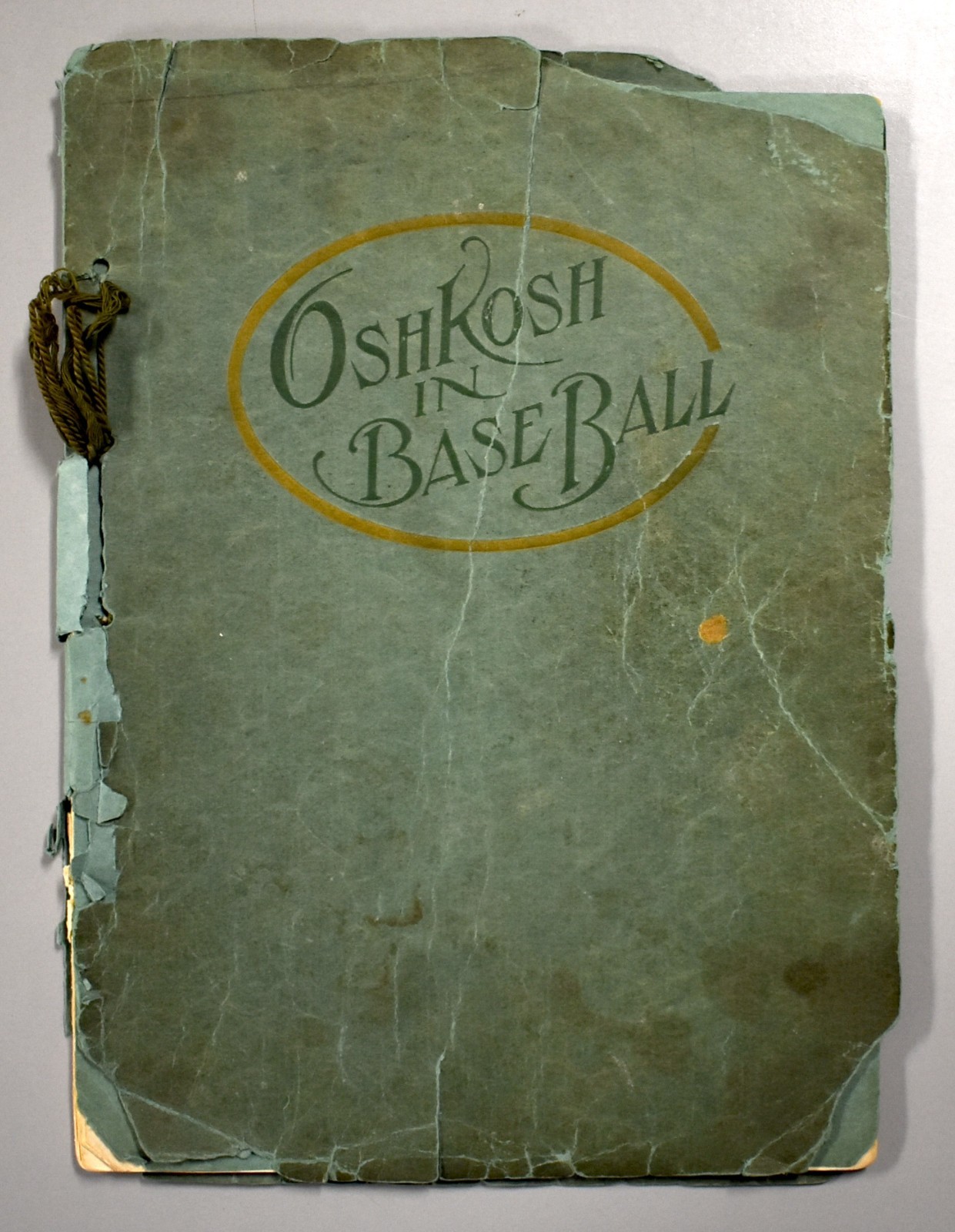 Oshkosh In Baseball Yearbook 1800’s to 1910’s Original Published July 4th 1913