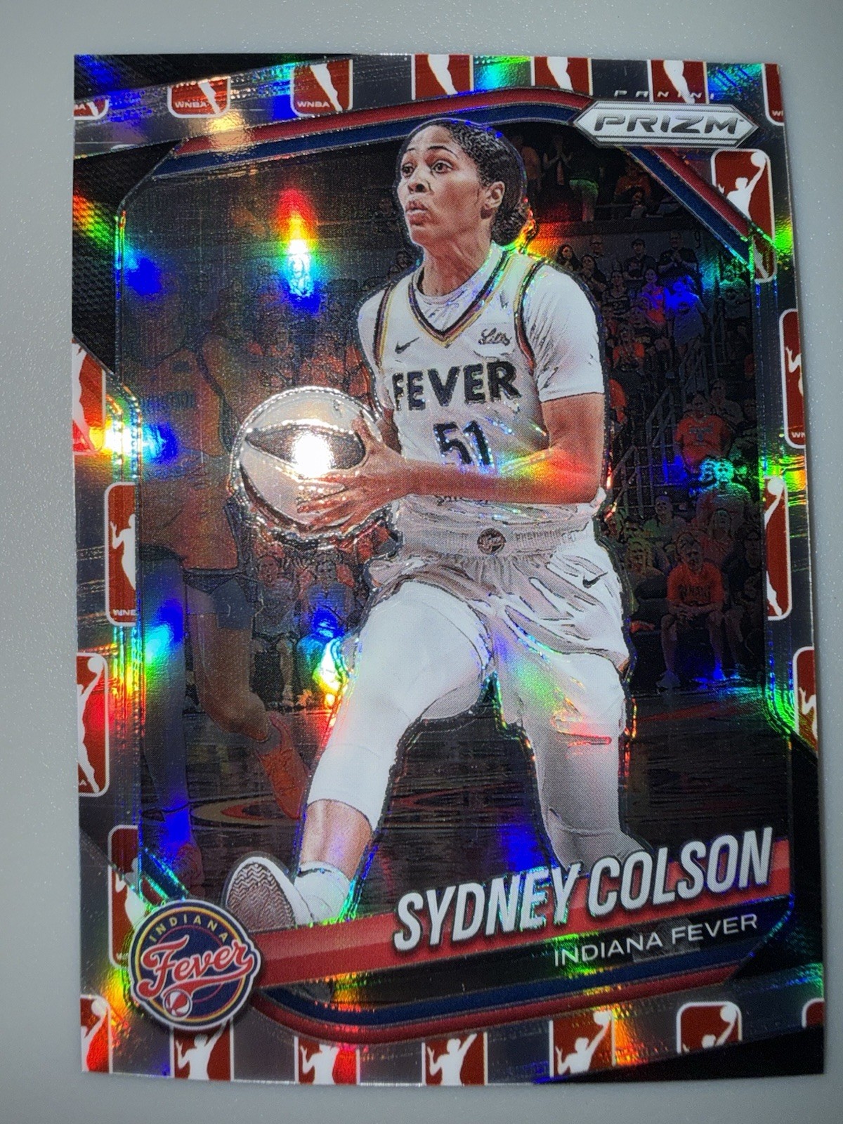 #1 Sydney Colson 2025 Panini Prizm WNBA Logo Prizm