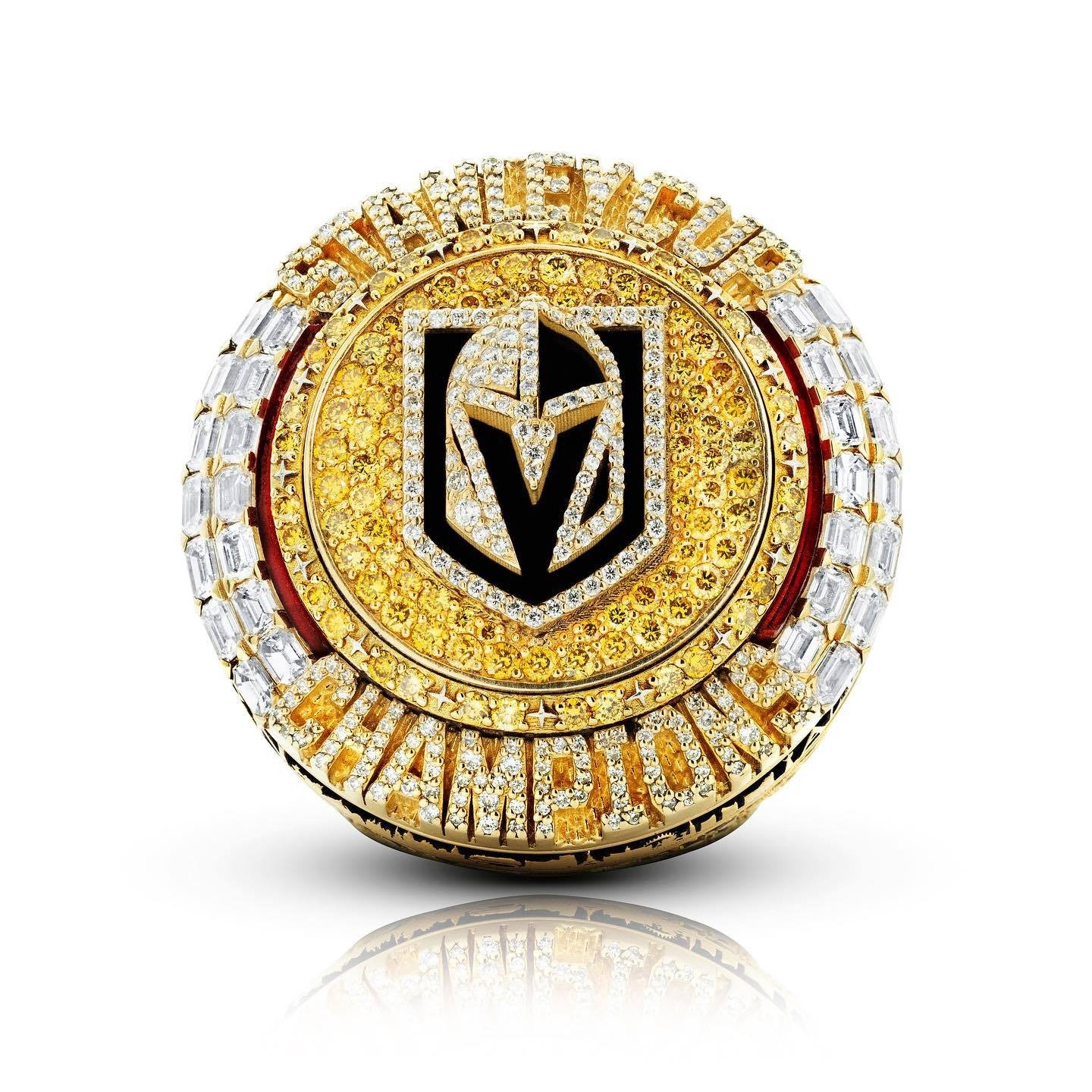 NEW VEGAS GOLDEN KNIGHTS 2023 STANLEY CUP CHAMPIONSHIOP RING Size 11