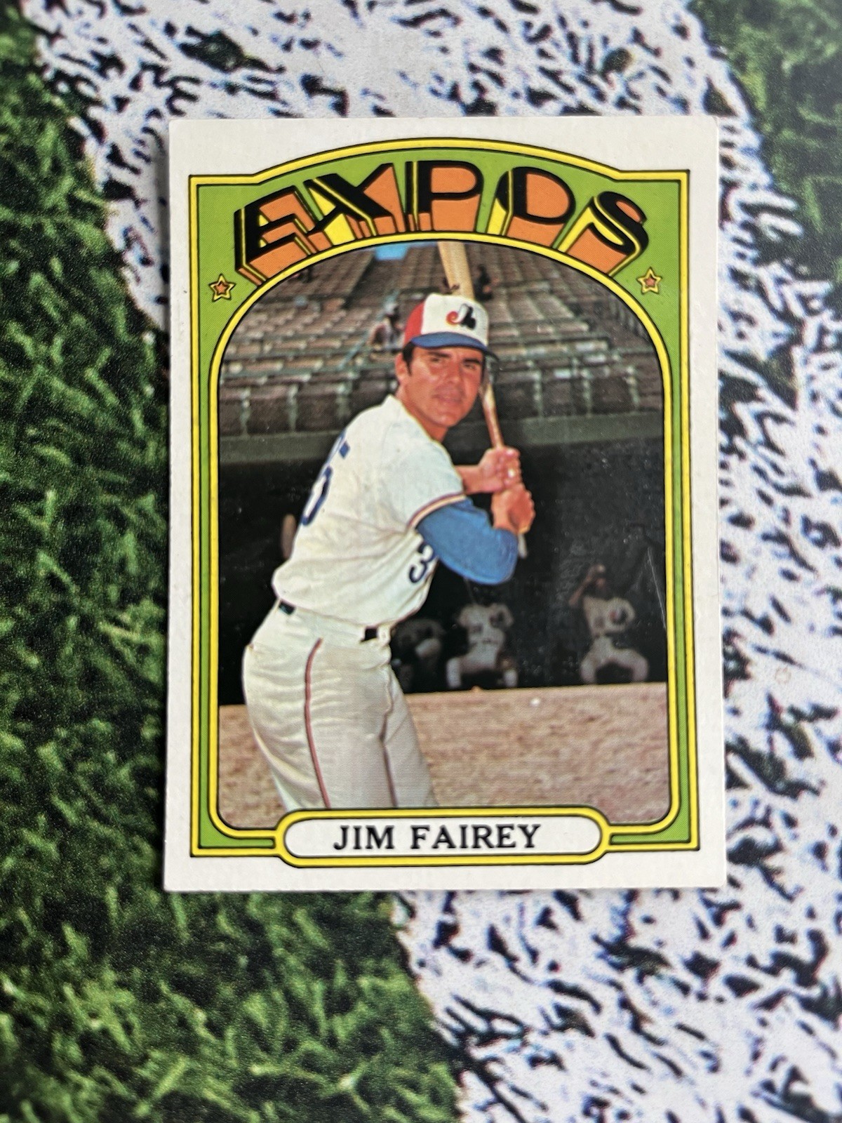 1972 Topps Baseball Jim Fairey #653 Montreal Expos EX Low Shipping