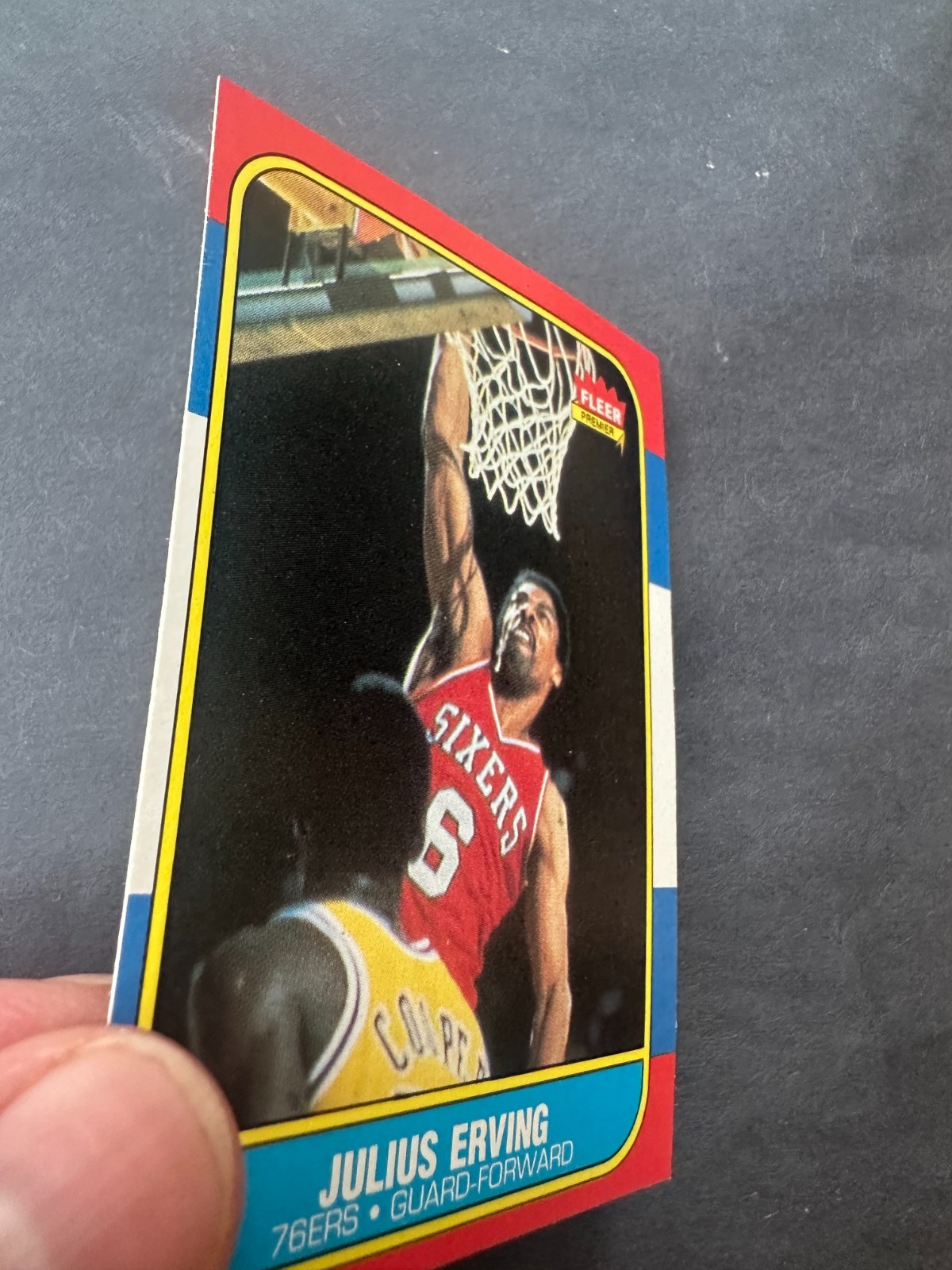 1986-87 Fleer – Julius Erving #31 Raw