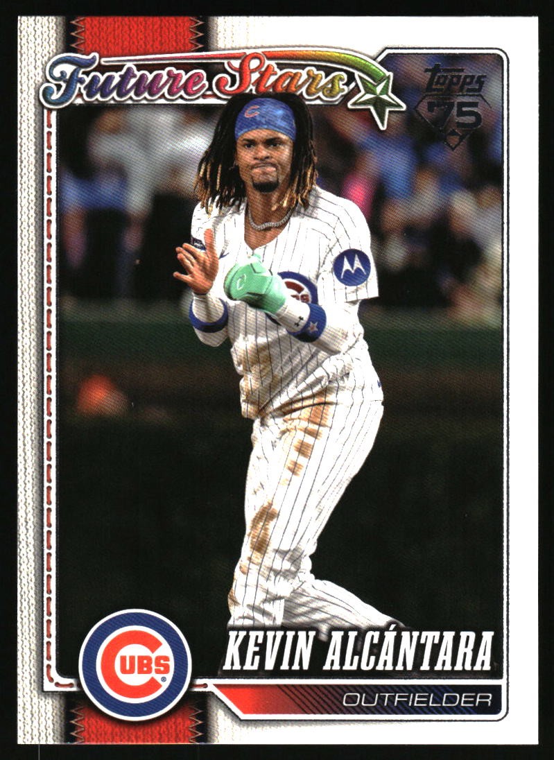 2026 Topps Kevin Alcántara Future Stars #374 Chicago Cubs