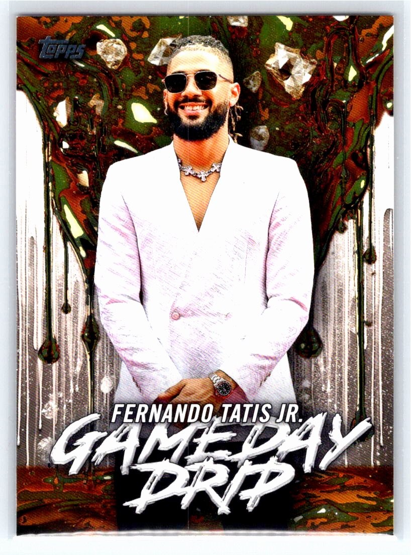 2026 Topps #GD-8 Fernando Tatis Jr. Gameday Drip San Diego Padres