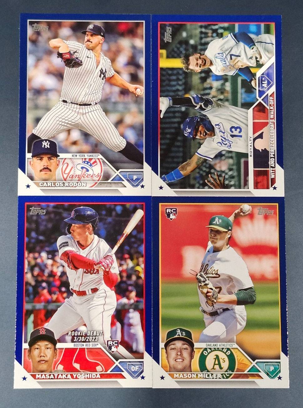 2023 Topps Update Series ROYAL BLUE Parallels You Pick – 2 Card Minimum
