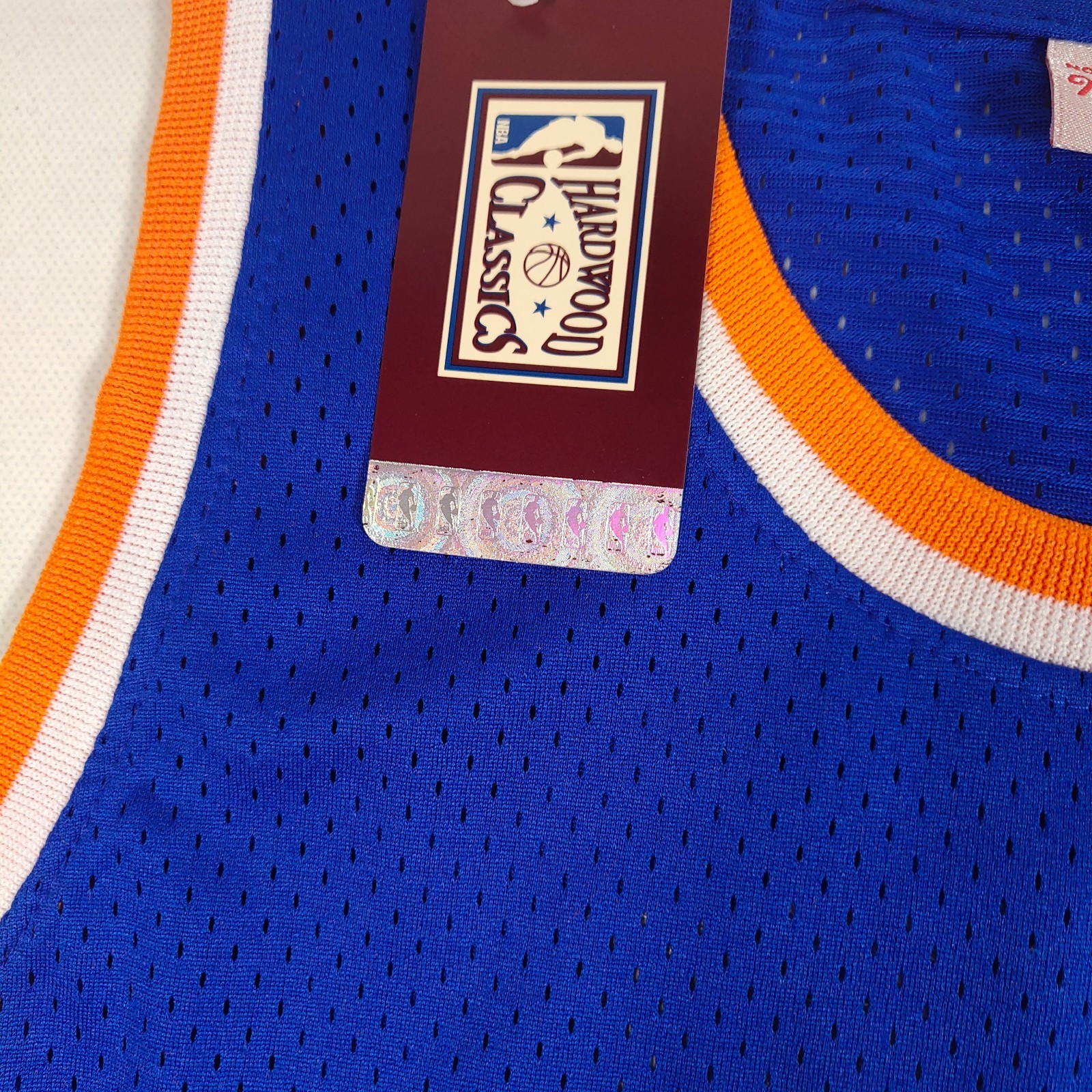 Patrick Ewing #33 Sewn Jersey, 1991-92 Season, Retro Blue. Free Shipping