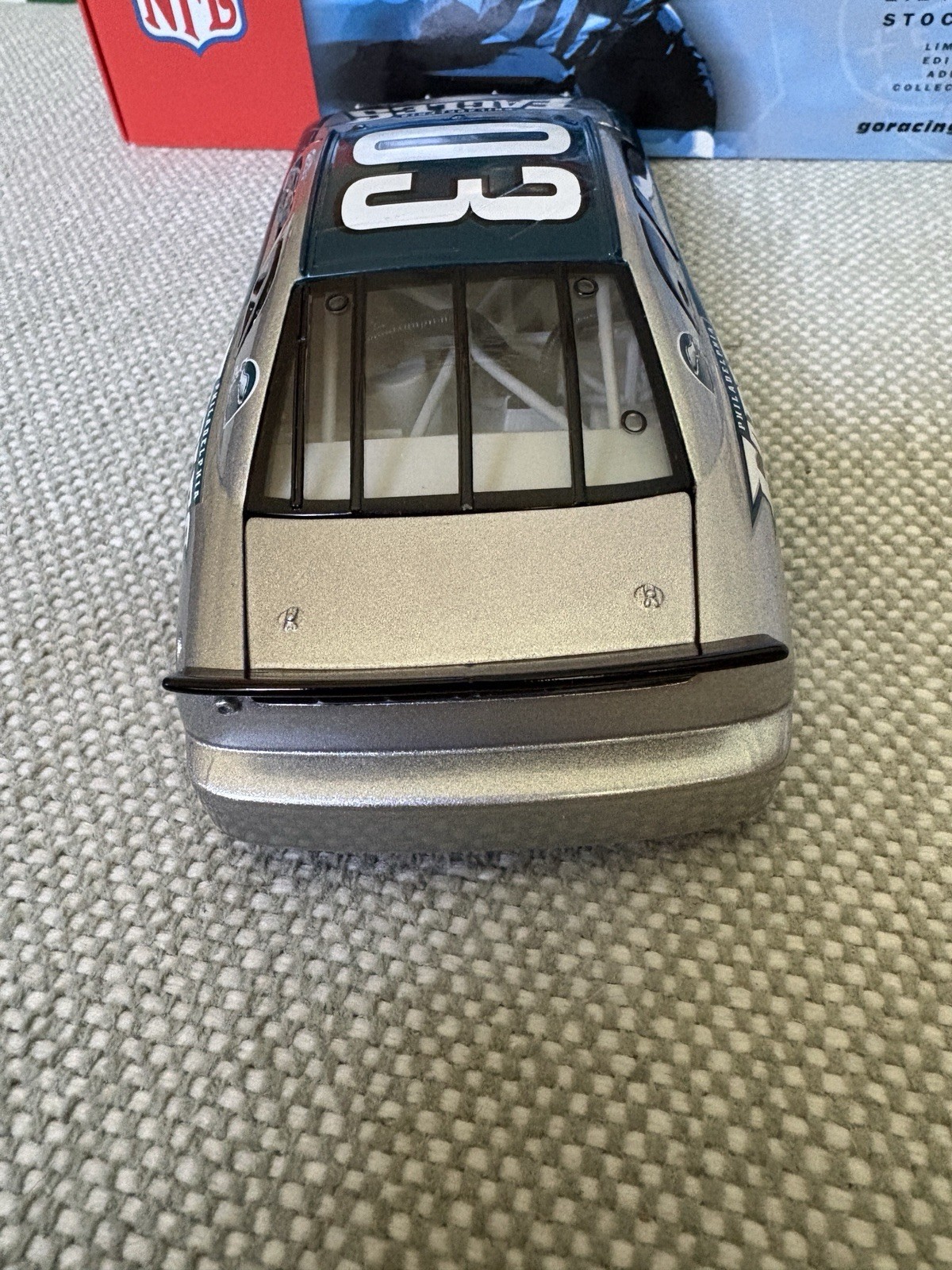 2003 Philadelphia Eagles 1/24 Action /929 Diecast Car Inaugural Year NFL Racing