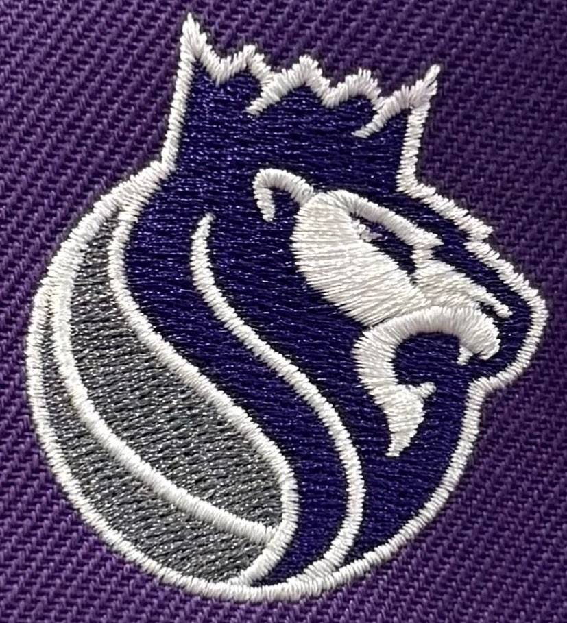 Mitchell & Ness Sacramento Kings Purple Basic Snapback Adjustable Hat Cap NEW