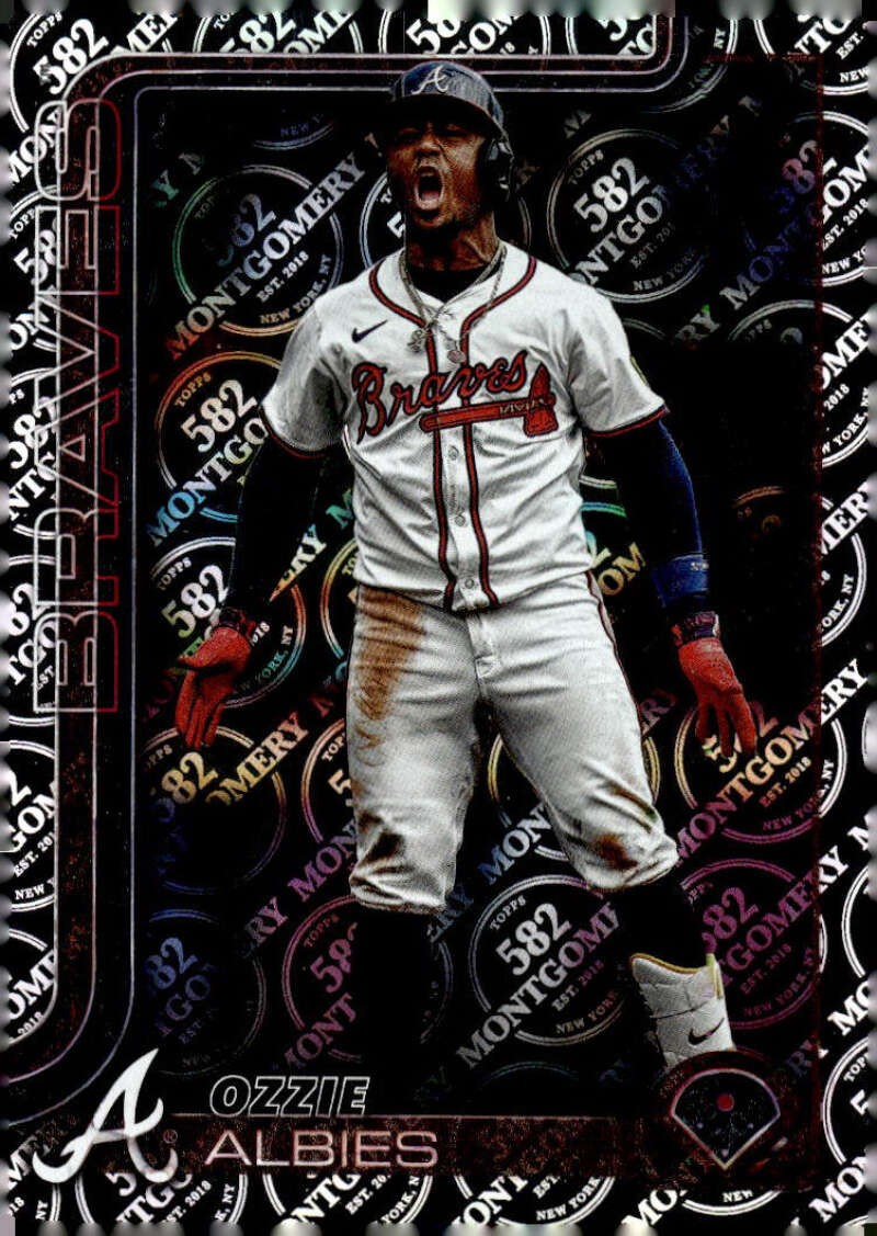 Ozzie Albies 2025 Topps Montgomery 582 #364 MLB Braves ID:156903