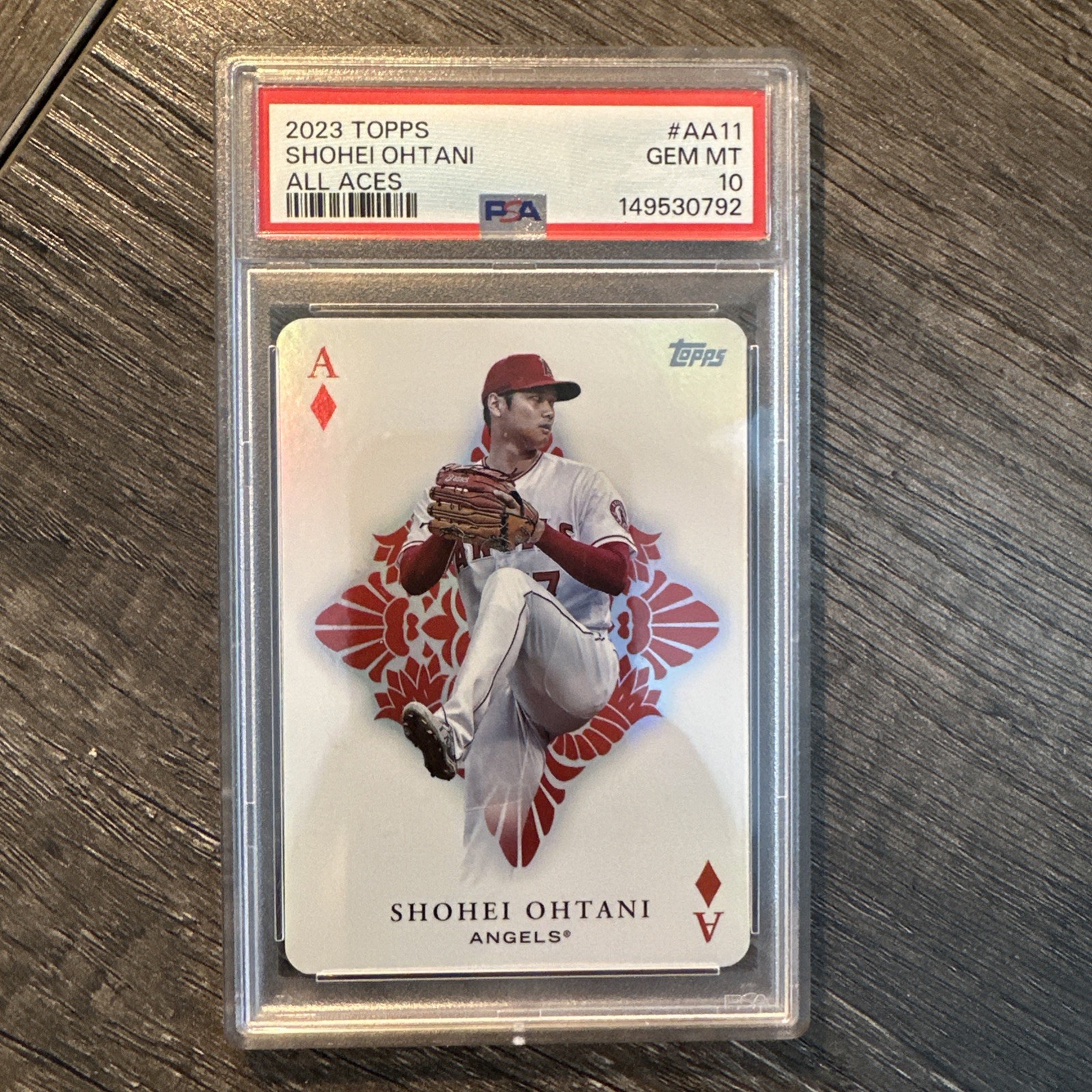 Shohei Ohtani 2023 Topps #AA-11 All Aces PSA 10 Angels SP