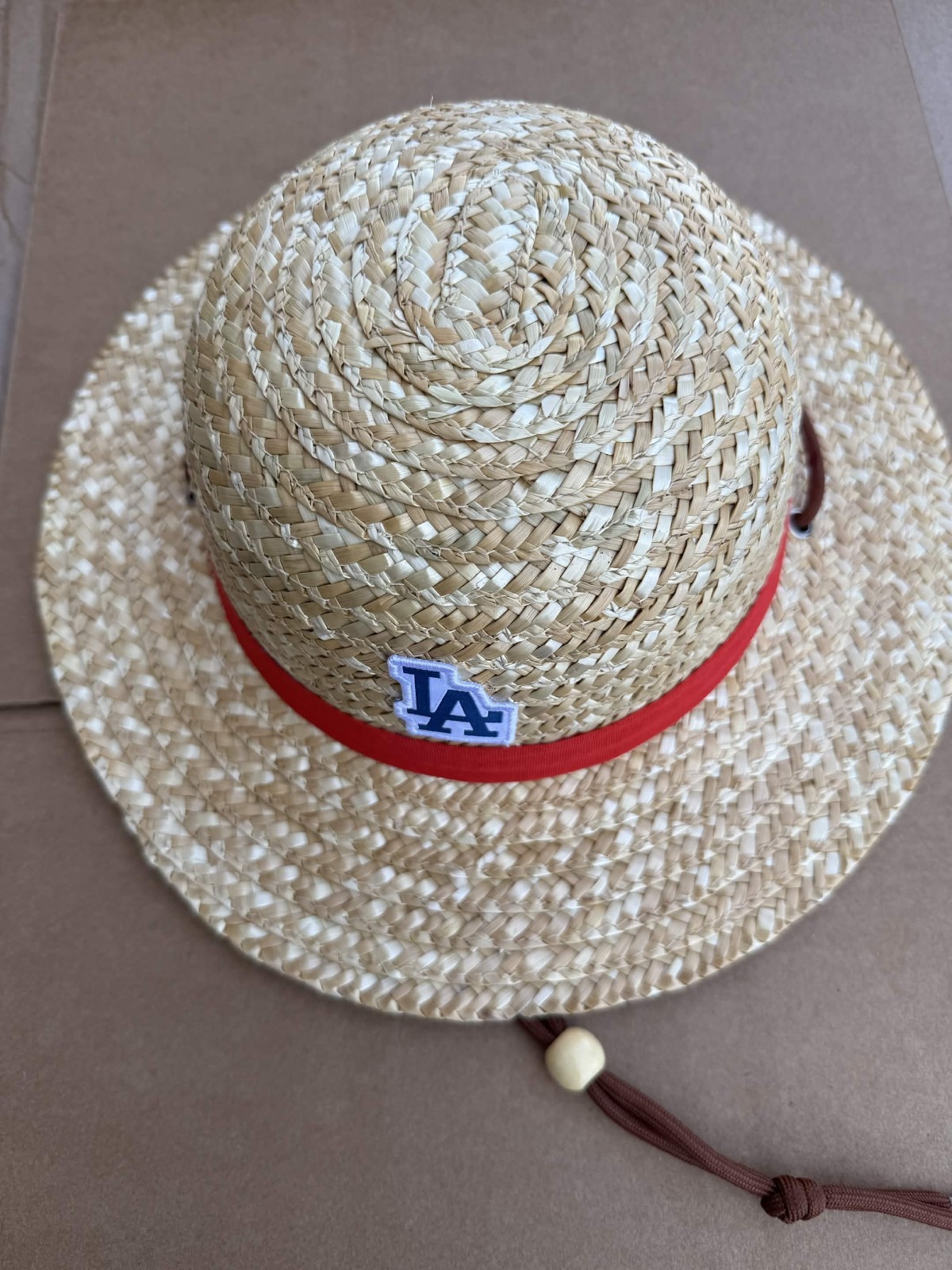 2026 LA Dodgers One Piece Monkey D. Luffy Straw Hat, SGA 7/2/26 – NEW