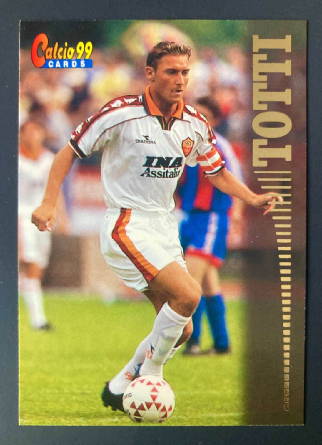 1998-99 Panini Calcio Cards 1999 # 88 Francesco Totti AS Roma card Italy