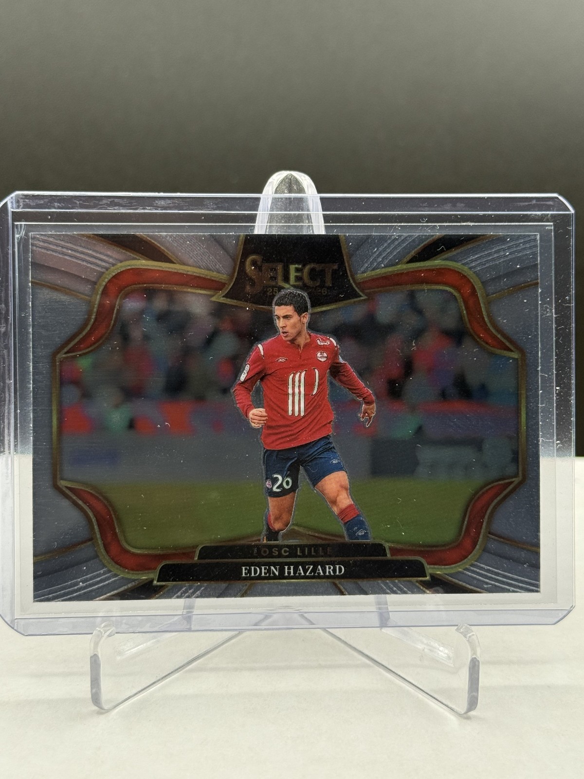 Eden Hazard 2025 Panini Select Ligue 1 Field Level LOSC Lille #219