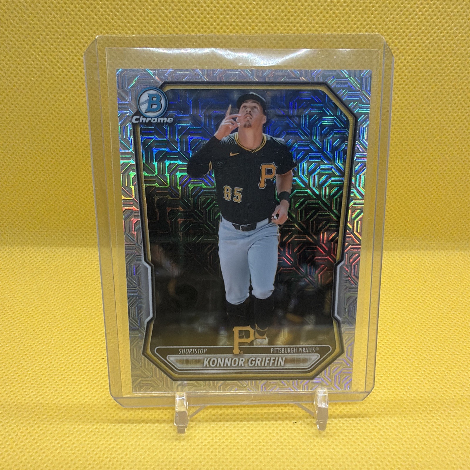 2026 Bowman Baseball Konnor Griffin Mojo Refractor Image Variation SSP #BCP-92