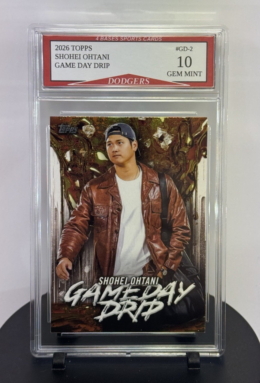 2026 Topps Shohei Ohtani L A Dodgers Game Day Drip Card #GD-2 Gem Mint 10