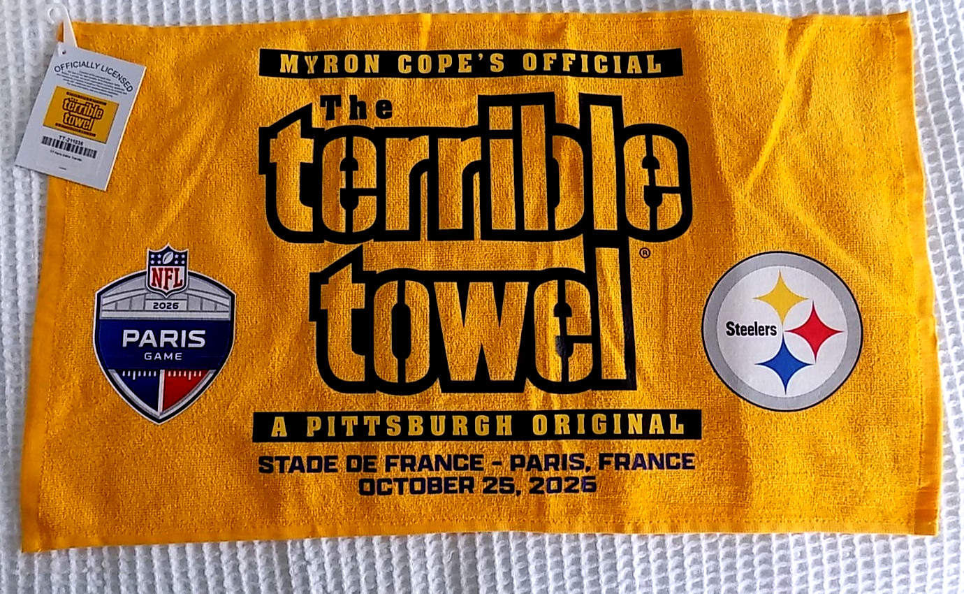 Pittsburgh Steelers Paris Terrible Towel