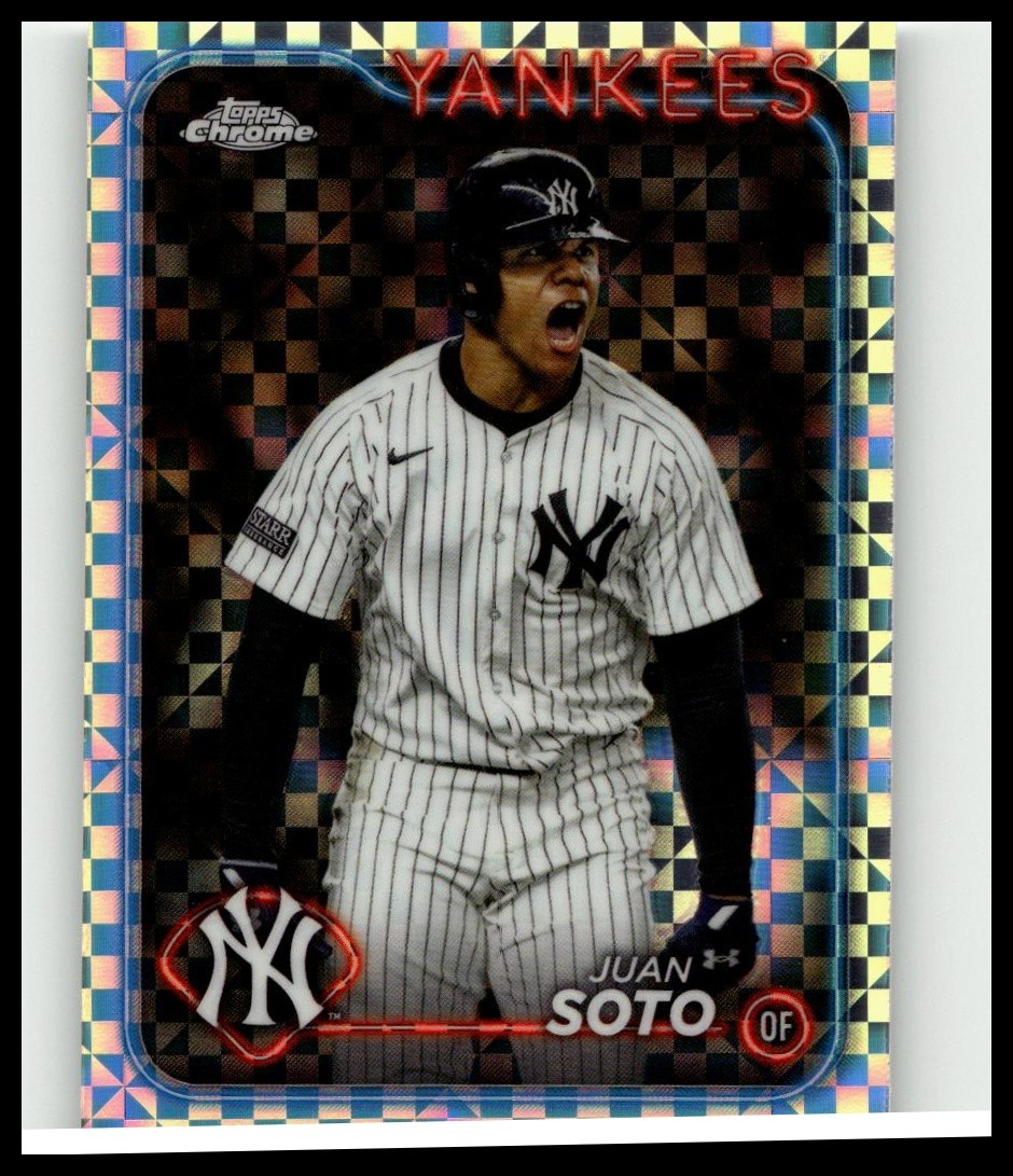 2024 Topps Chrome Update #USC1 Juan Soto X-Fractors