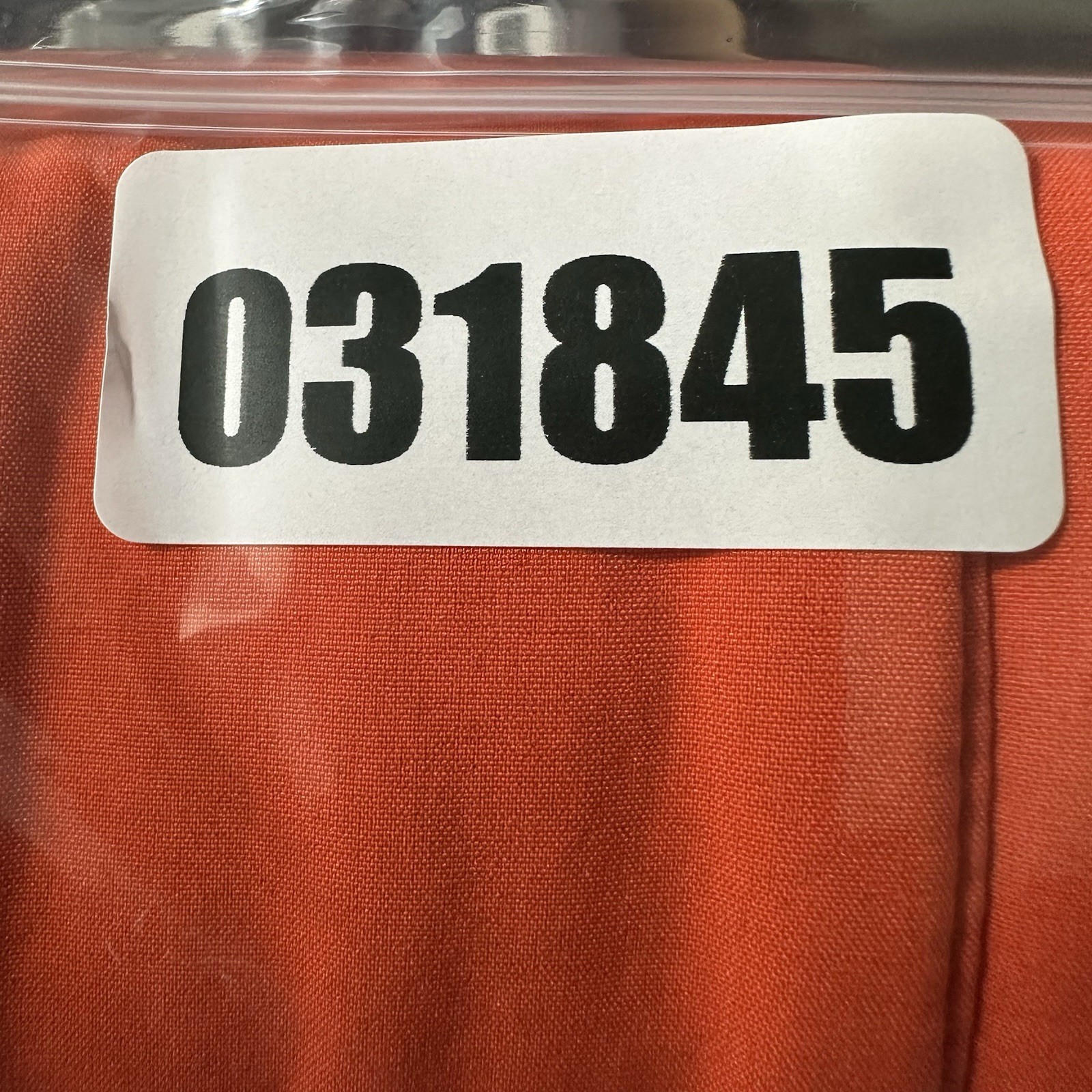 Syracuse Orange Jacket Men Small Orange Solid Full Zip Windbreaker Russell NCAA