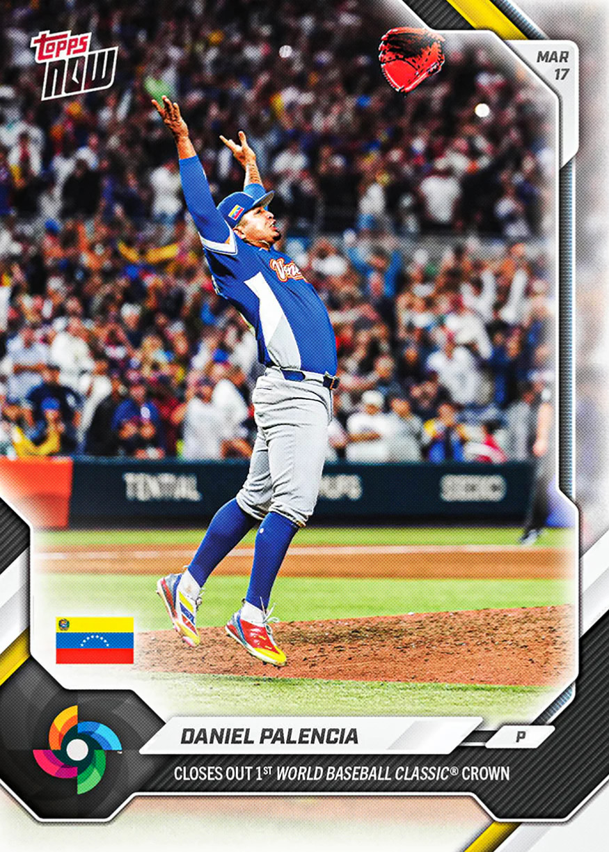 2026 Topps Now World Baseball WB42 David Palencia – 25 Cents Shipping!