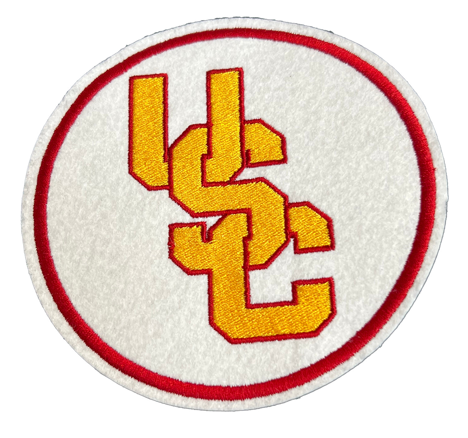 Embroidered Iron-on Patch – Multiple Sizes Available – USC Trojans