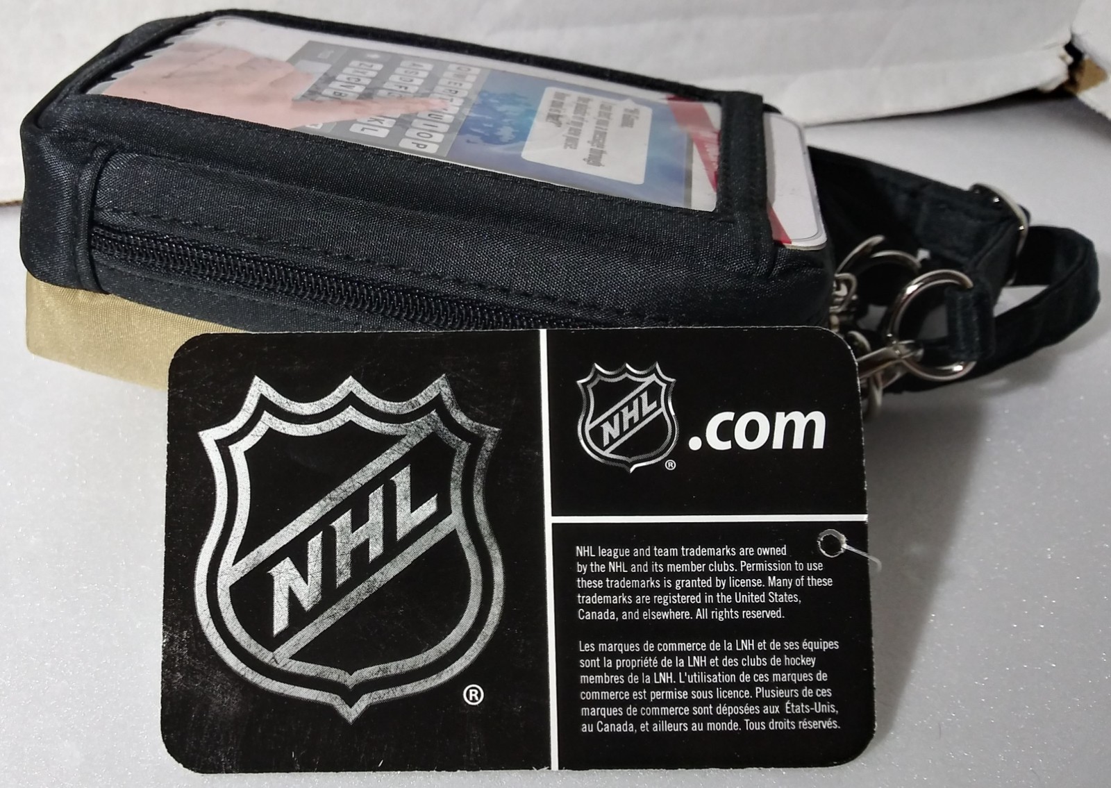 Pittsburgh Penguins Purse Plus Touch Phone ID Wallet Charm 14 Gift Bag Compact