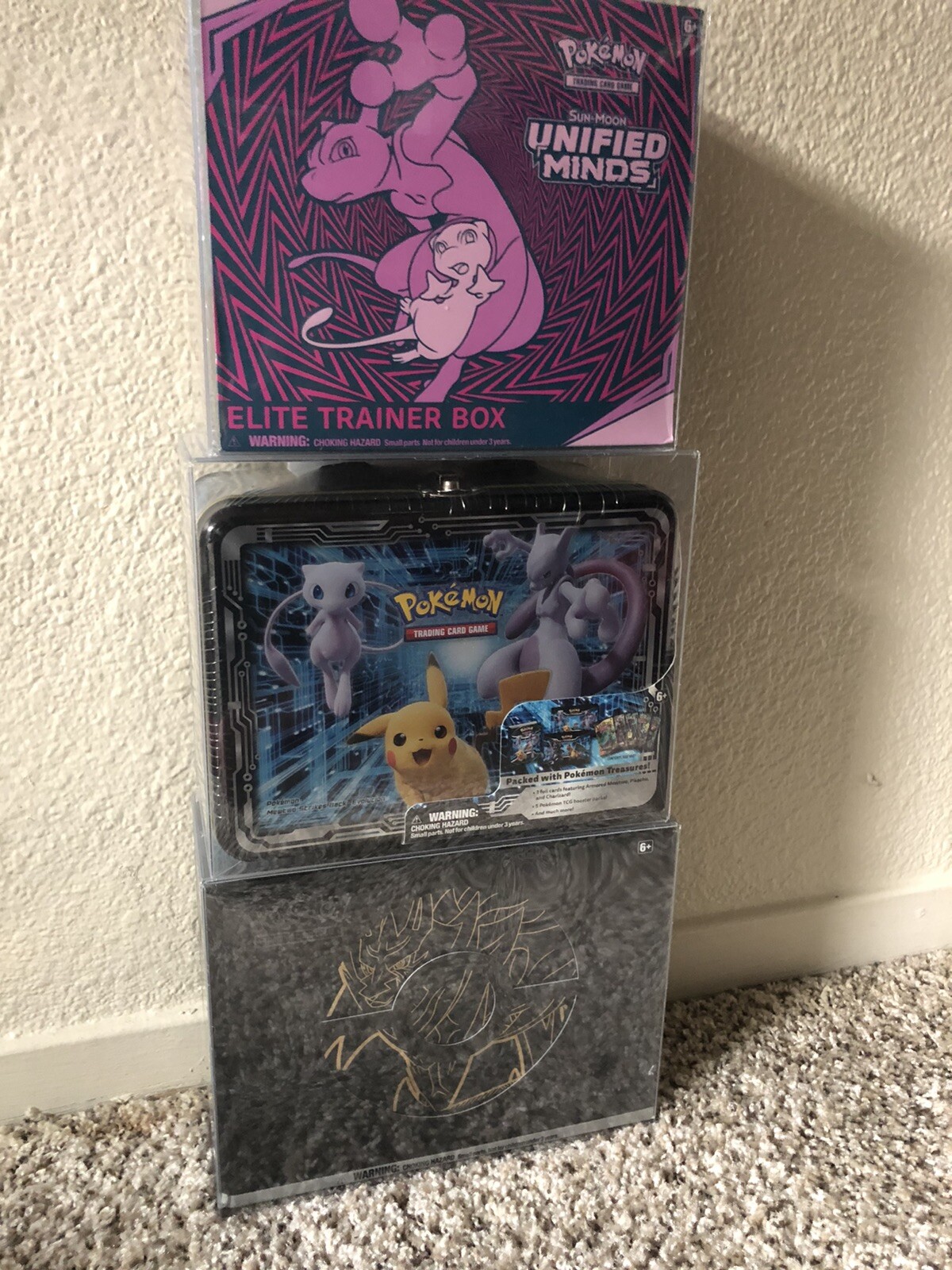 🔥PVC Pokemon Elite Trainer Box ETB PLUS Lunch box Plastic Protector Case 05mm🔥