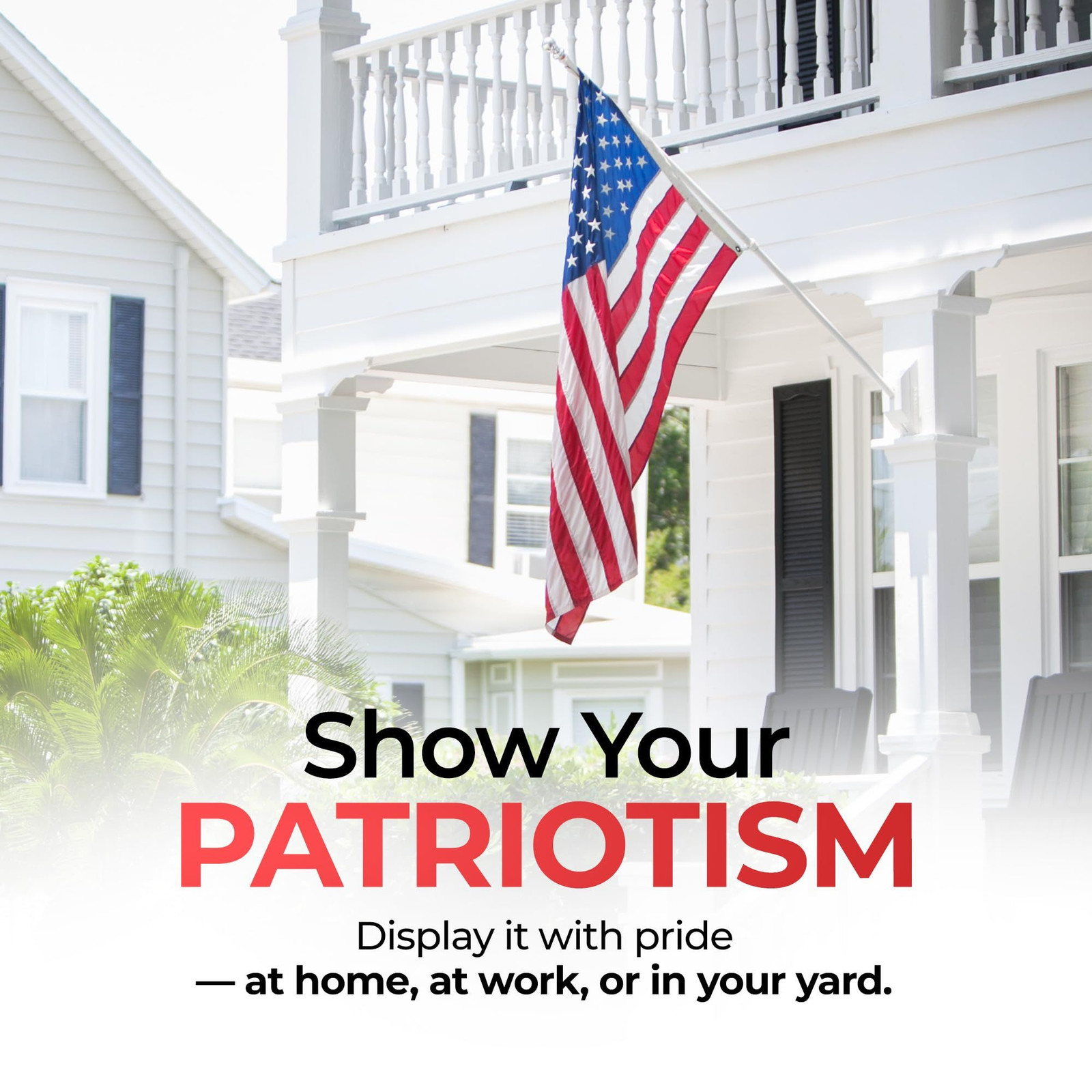 American Flag for Outside Heavy-Duty US 60 inches x 36 inches, 3×5 FT (USA)