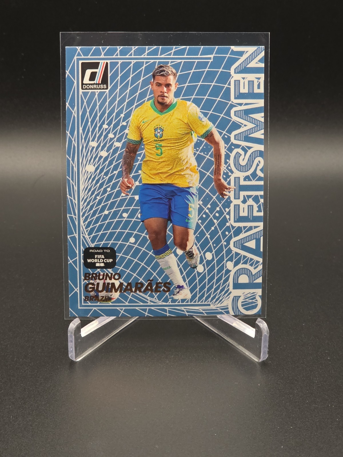 2025-26 Donruss FIFA World Cup – Bruno Guimaraes #17 – Craftsmen Brazil