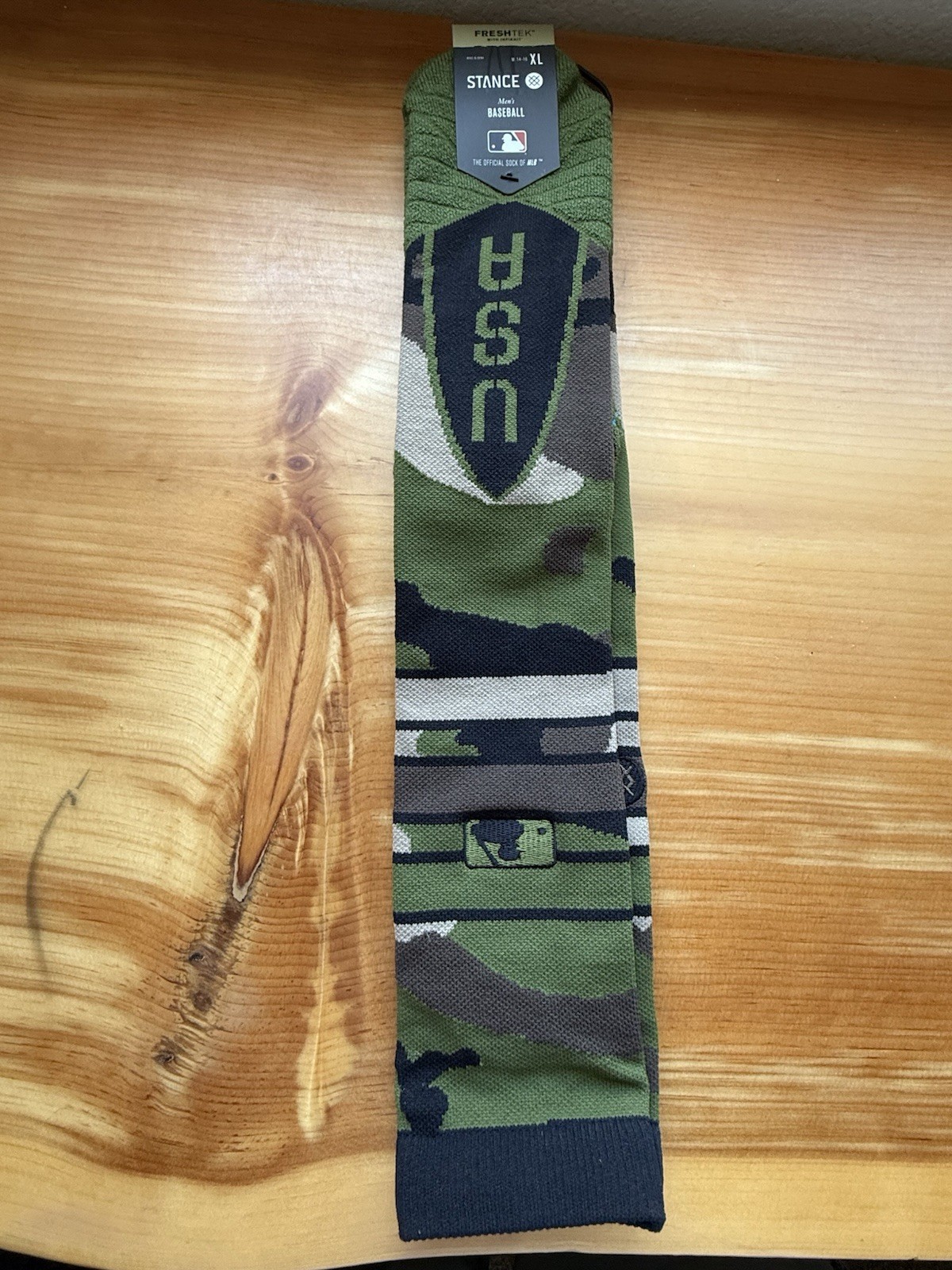 Stance MLB Armed Forces Camo Diamond Pro OTC Baseball Socks