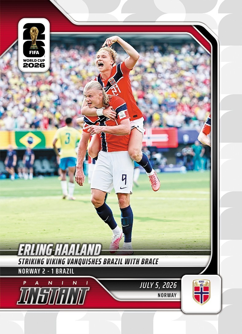 2026 Panini Instant FIFA World Cup #205 Erling Haaland Norway PRESALE