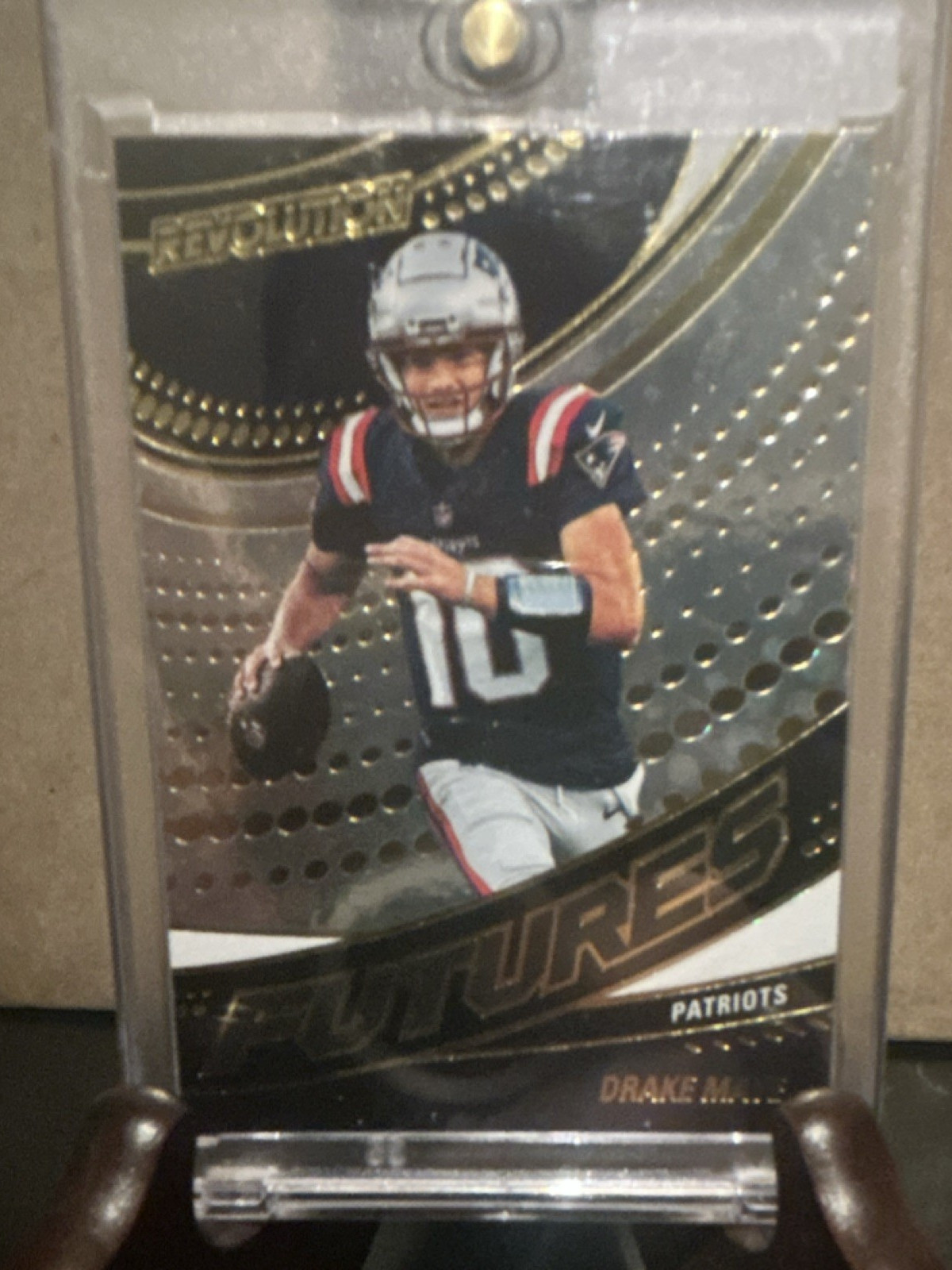 Panini 2025 Revolution Football Drake Maye Patriots Futures #6