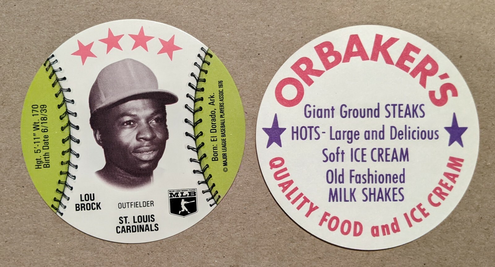 U Pick 1976 MSA Discs – Wiffle Crane Orbaker’s Isaly’s Dairy Isle – Near Mint
