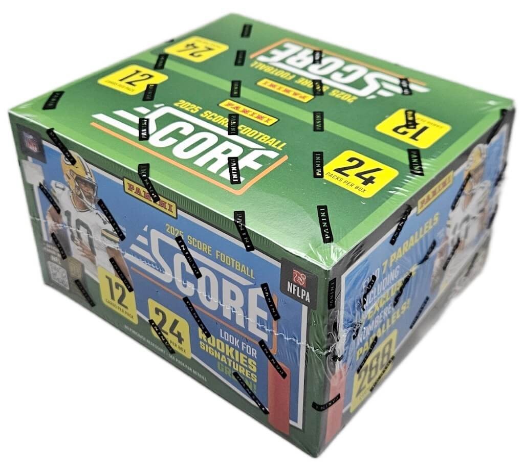 2025 Panini Score Football Factory Sealed 24 Pack Retail Display Box 288 Cards