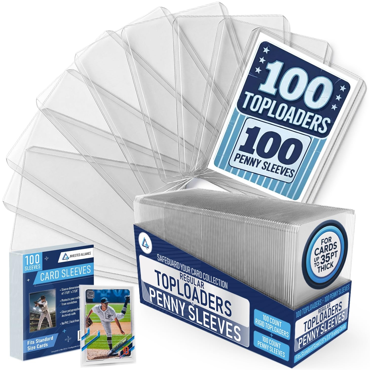 Regular 3×4 Rigid Top Loaders for Cards & Card Sleeves | Ultra Trading, Baseb…