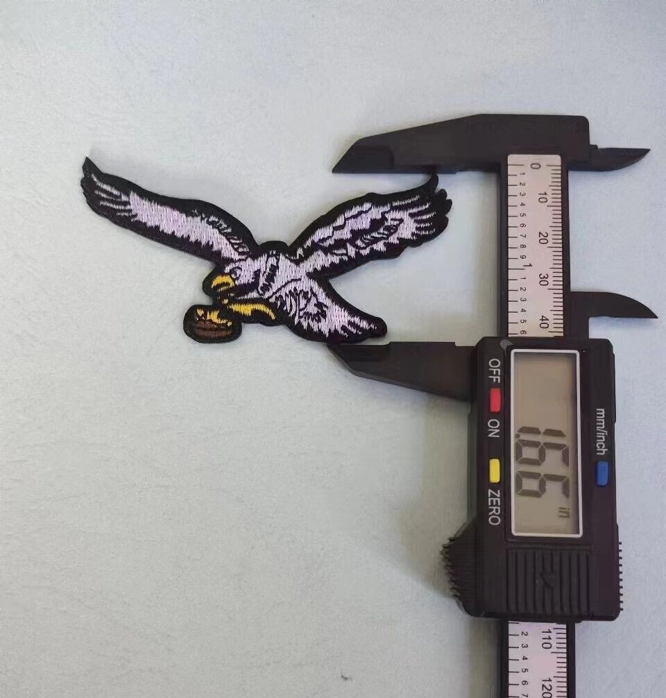 Philadelphia Eagles VINTAGE Embroidered Iron On Patch Embroider 3.5 in NFL Logo