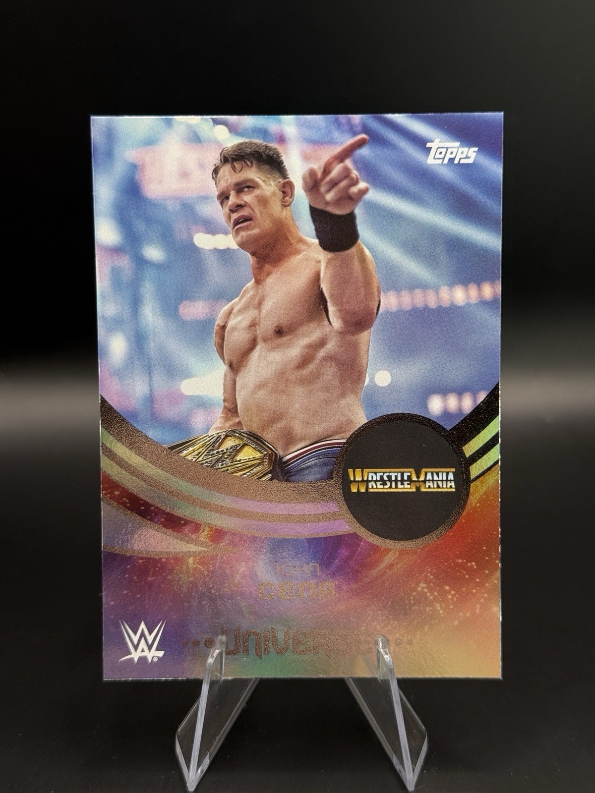 John Cena WWE 2025 Topps Universe Event WrestleMania #216 Trading Card FREE SHIP