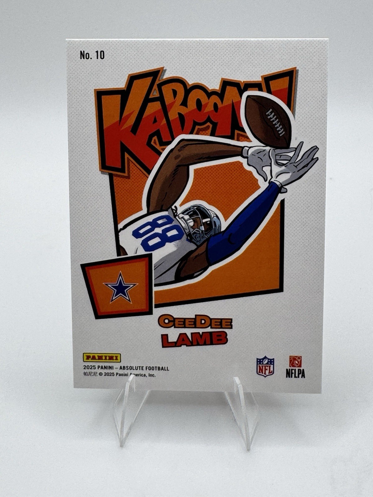 2025 ABSOLUTE CEEDEE LAMB KABOOM CASE HIT – SSP