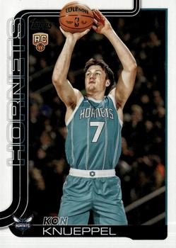 2025-26 Topps #204 Kon KnueppelRC ROOKIE CARD HORNETS