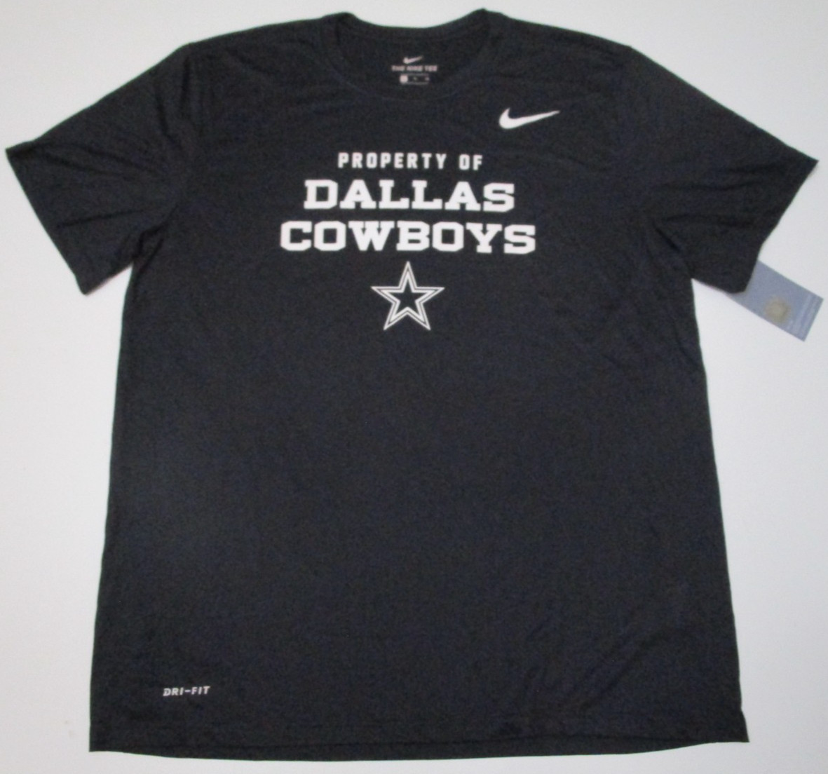 New Dallas Cowboys NFL Football Property Of Nike Dri-Fit t-shirt Adult Men sizes