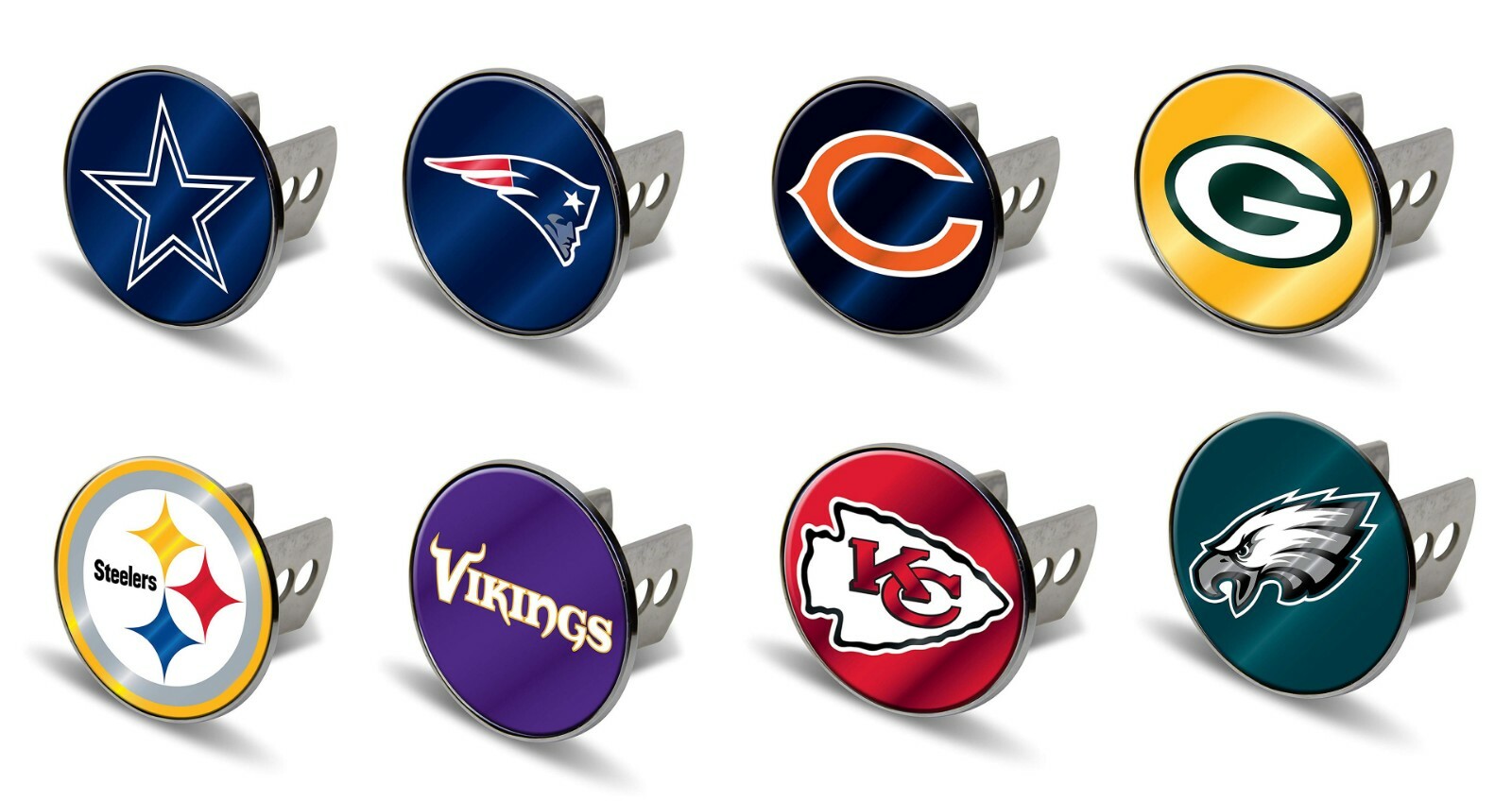 Laser Cut Metal Hitch Cover – Truck Hitch Cover- NFL Football – Pick Your Team