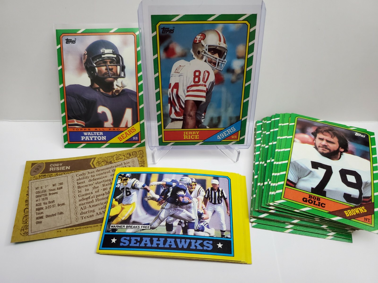 1986 Topps Football – Complete Your Set – #1-200