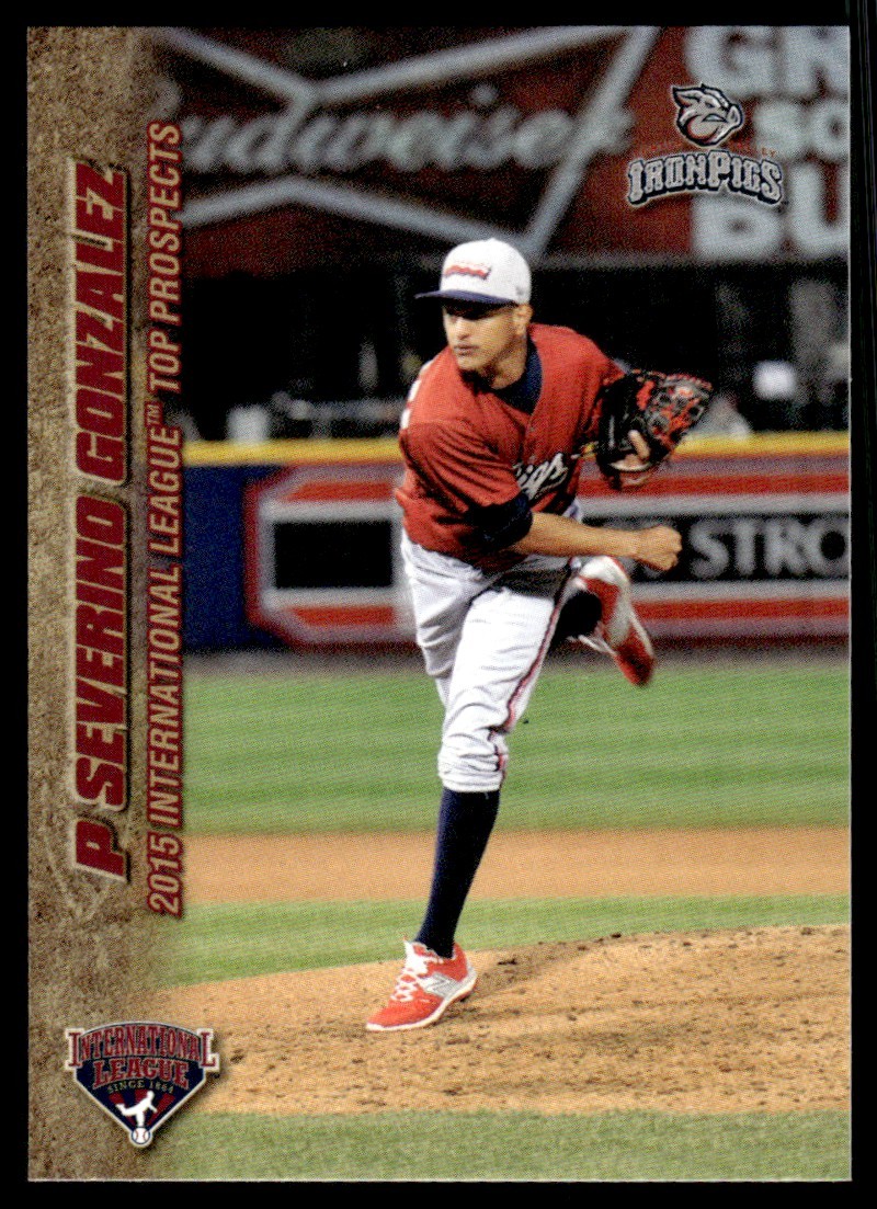 2015 Severino Gonzalez Choice Minor League Rookie Card AAA Top Prospects