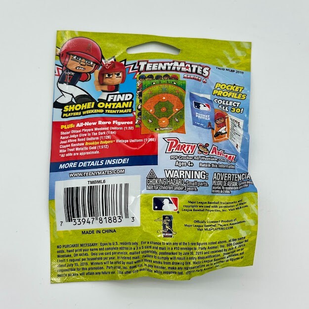 ⚾ 2019 MLB BASEBALL TEENYMATES 5 PACK LOT OF FACTORY SEALED BLIND PACKS ⚾