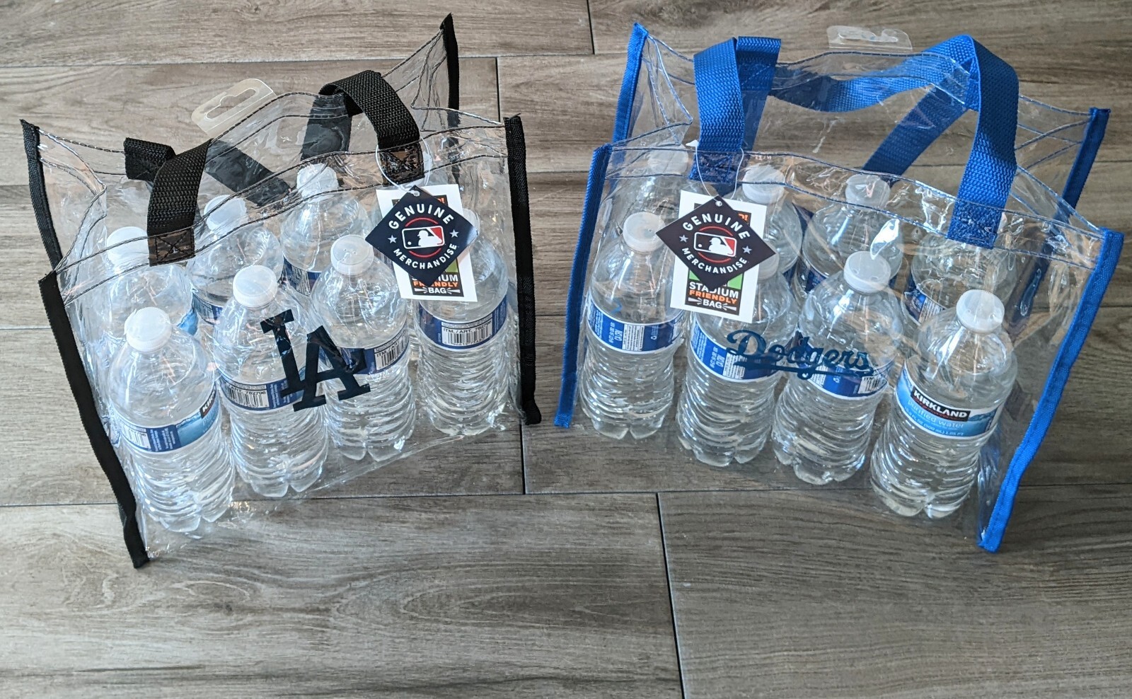 Los Angeles Dodgers Logo Clear Stadium Security Friendly Tote Bag with Handles