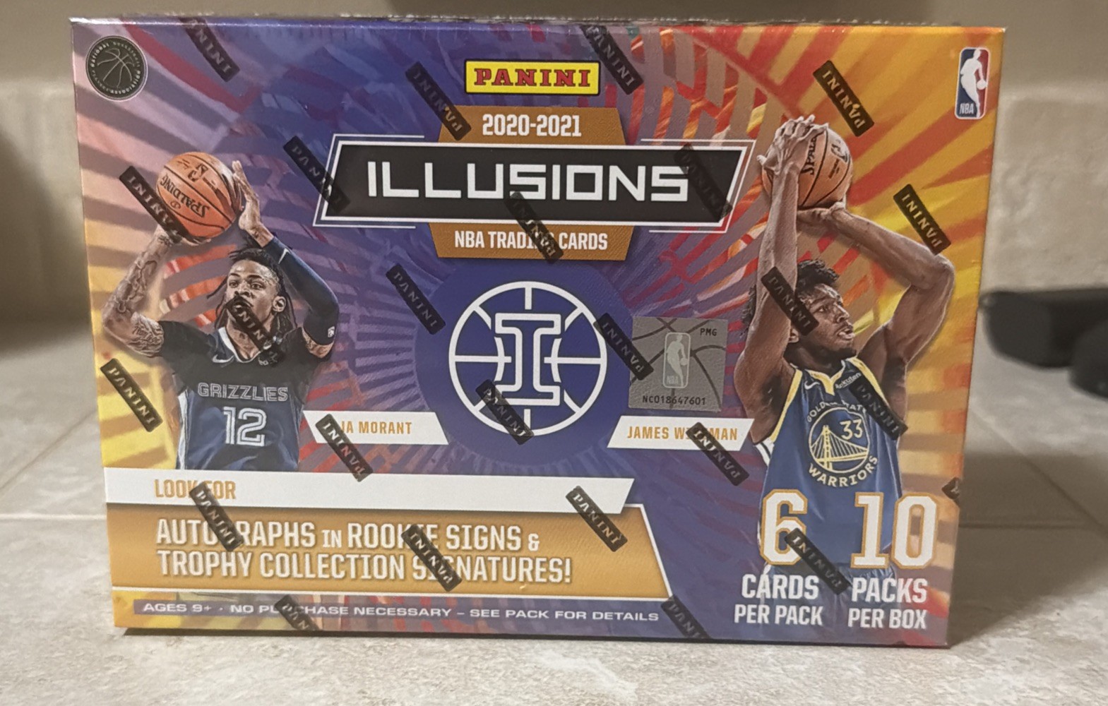 2020-21 Panini Illusions NBA Basketball Mega Box New Factory Sealed Box