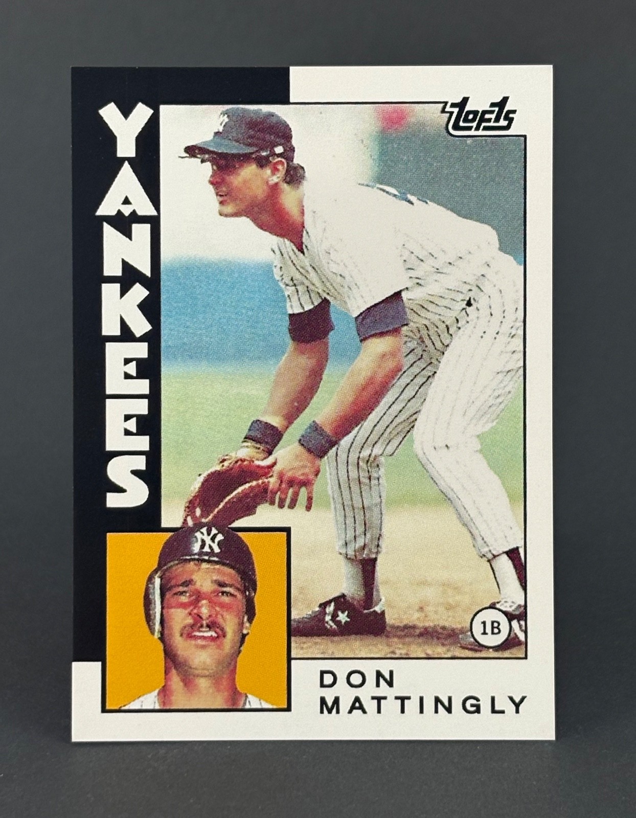 NEW! Don Mattingly 1984 / 1986 Rookie Dream Card baseball artwork Card Stock