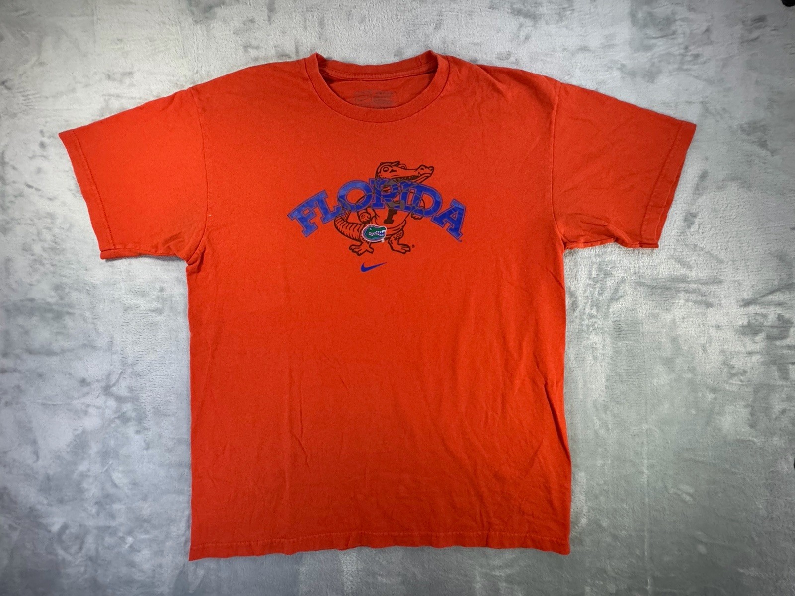 Florida Gators Nike Shirt Mens Orange Albert Medium Mascot NCAA College Football