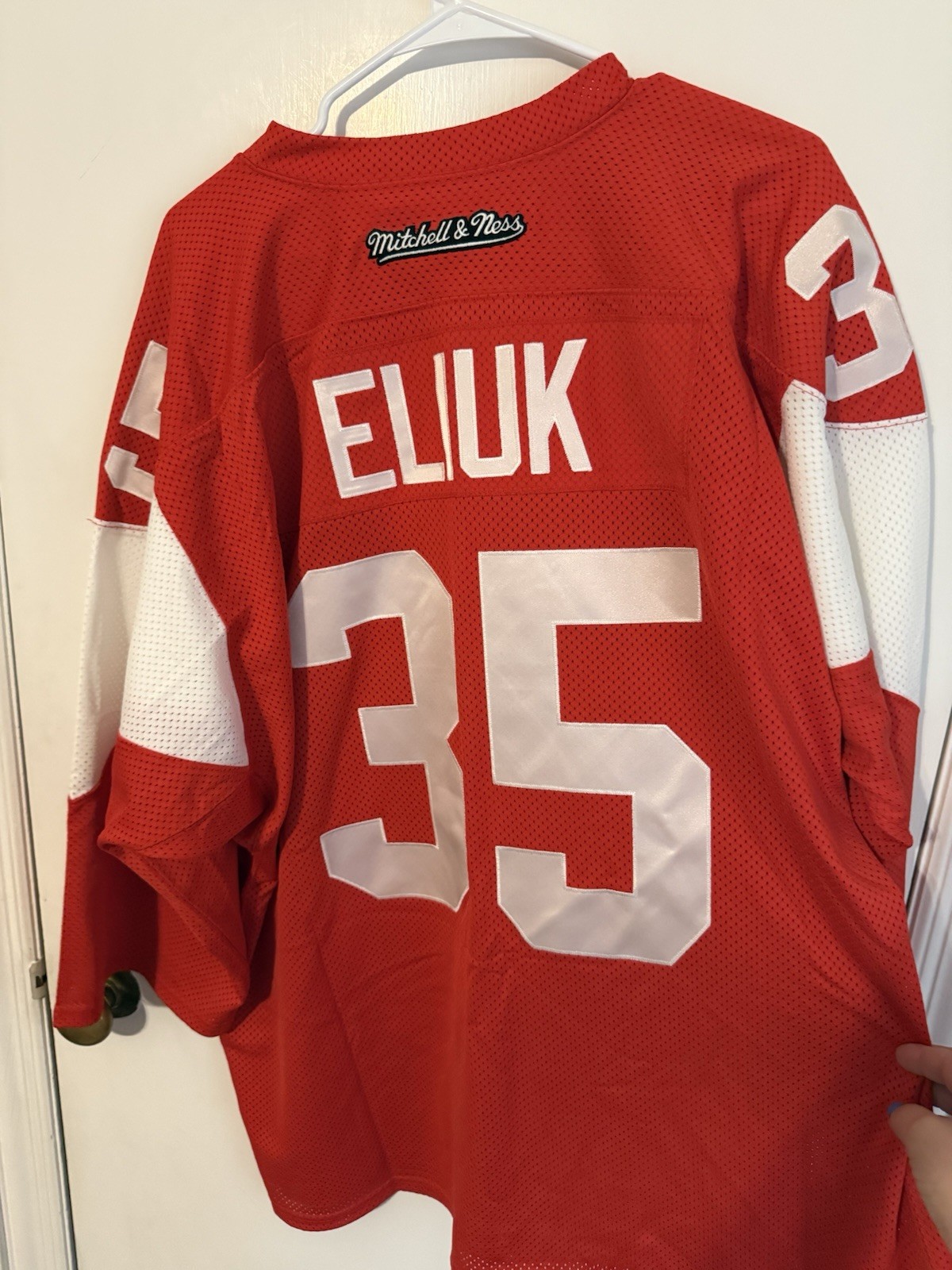 Mitchell & Ness Authentic 52 Dallas Eliuk Philadelphia Wings Lacrosse Jersey