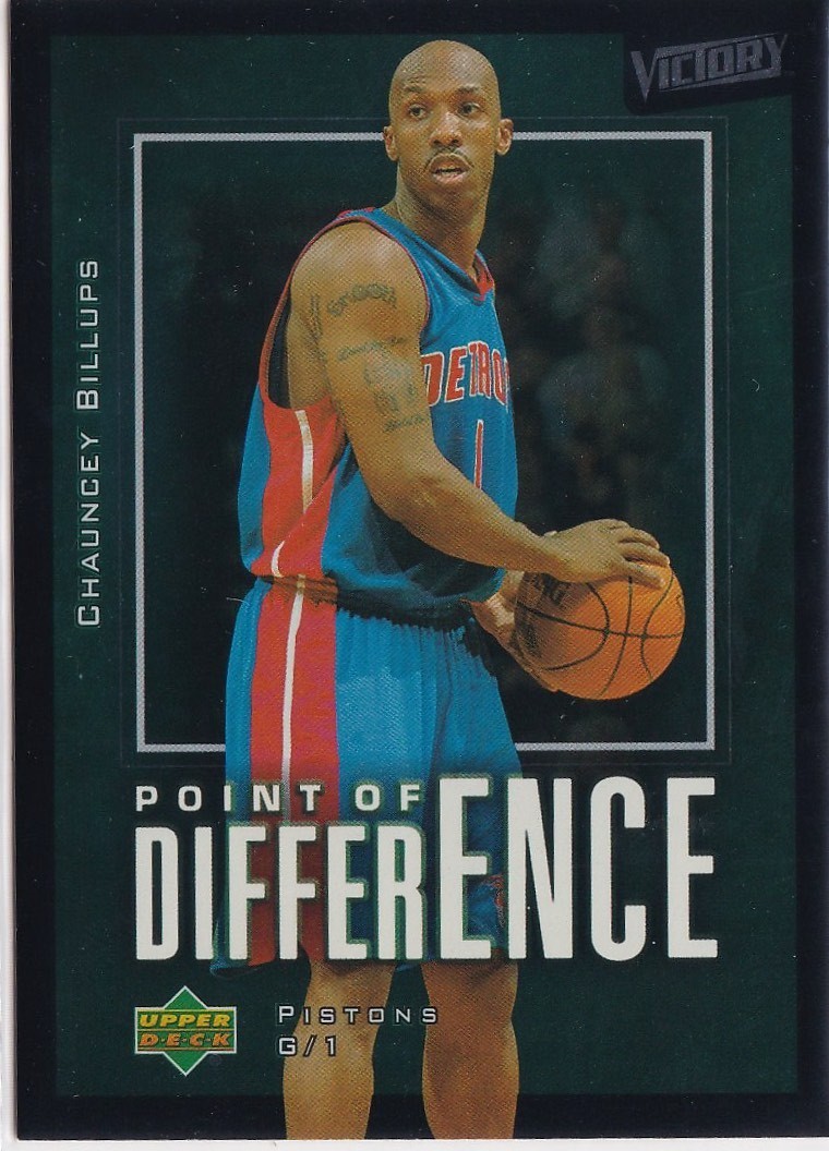 2003-04 Chauncey Billups Upper Deck Victory #200 Point Of Difference